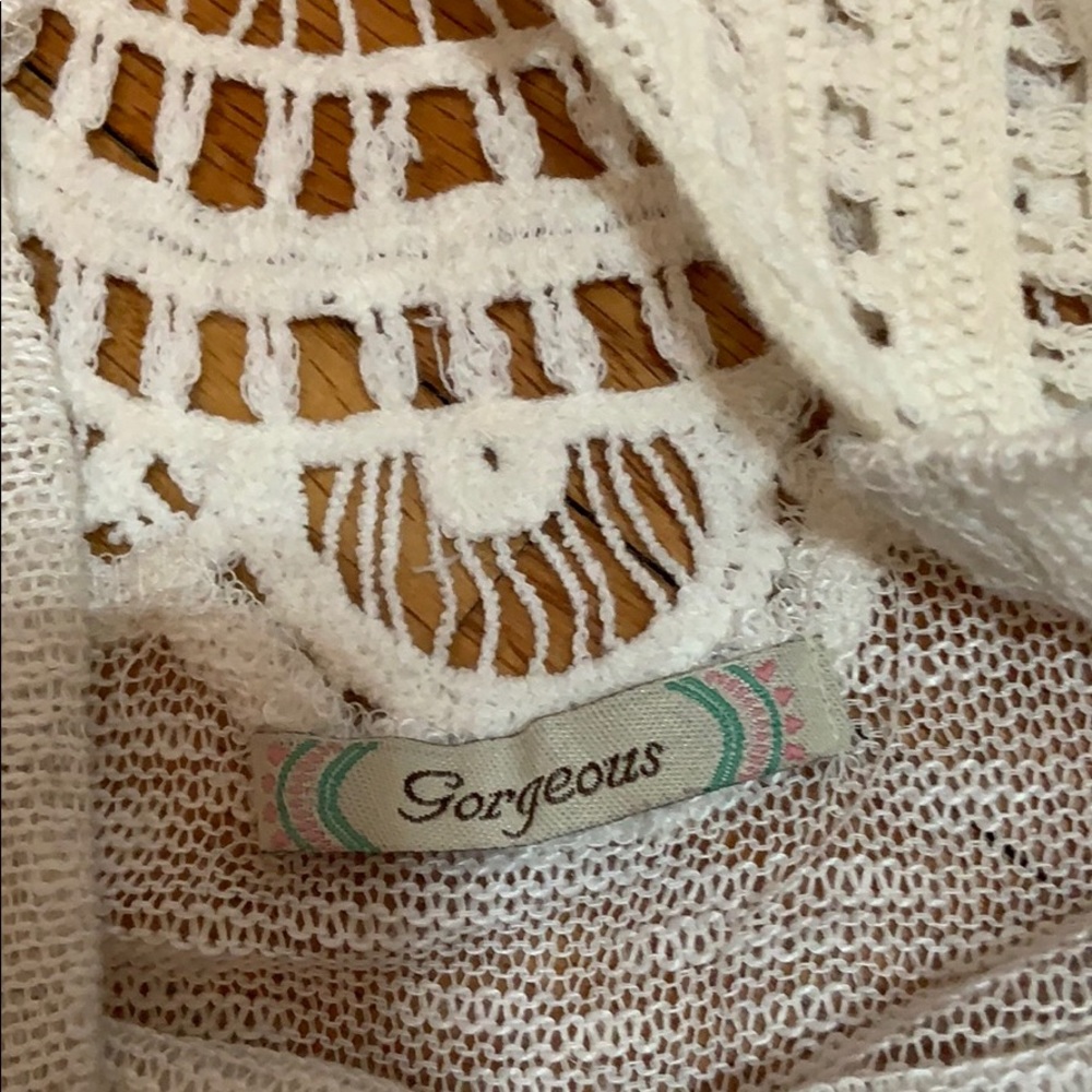 3/$15 Crochet Style Crop Top - Picture 4 of 4
